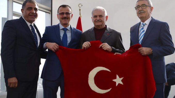 deriteks binali yildirim ile buluştu